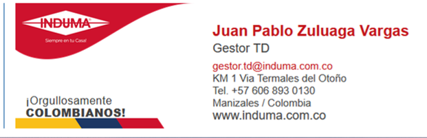 Pantallazo Firma de Correo