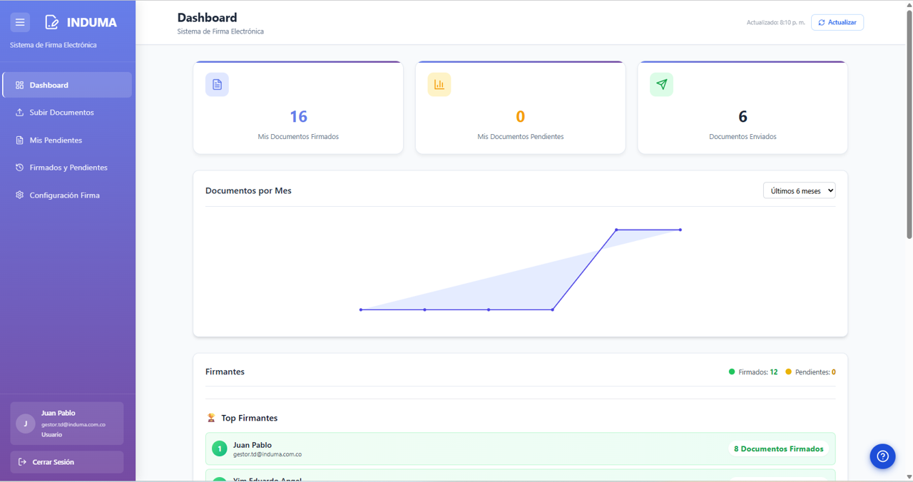 Pantallazo PDF Signer